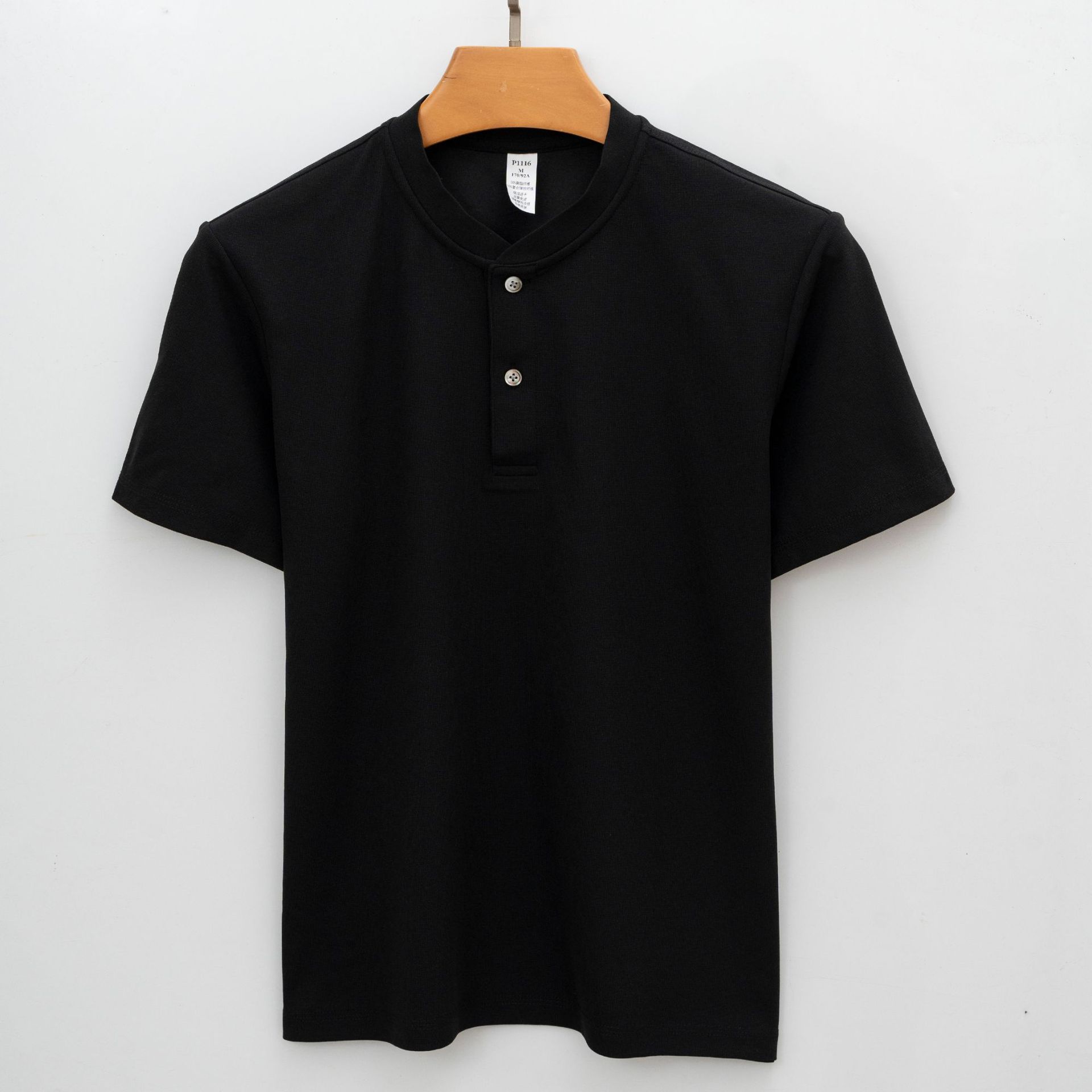 

Stand-collar Sports Short-sleeve T-shirt Moisture-wicking Quick-dry Summer Men s Ice Silk T-shirt Minimalist Lightweight Breathable T-shirt 4XL