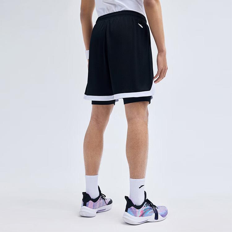Anta Basketball Collection Basketball Shorts Men's Basic Black 952321301-2