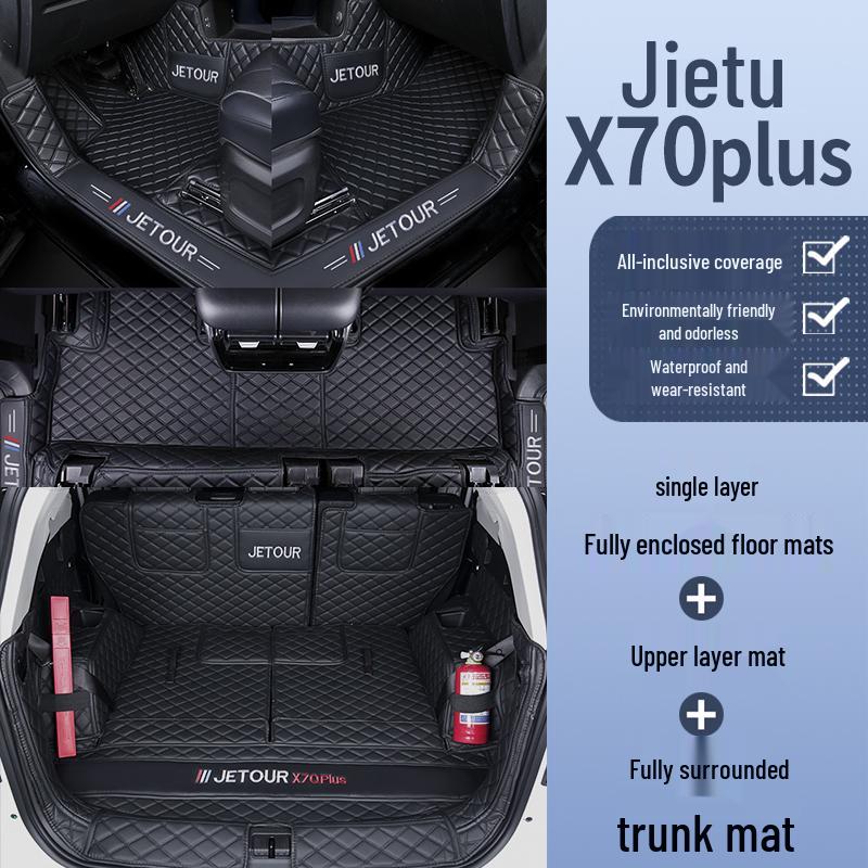 Jetour X70plus Full Coverage Floor Mats for Chery X70Pro - Custom Fit Car Mats