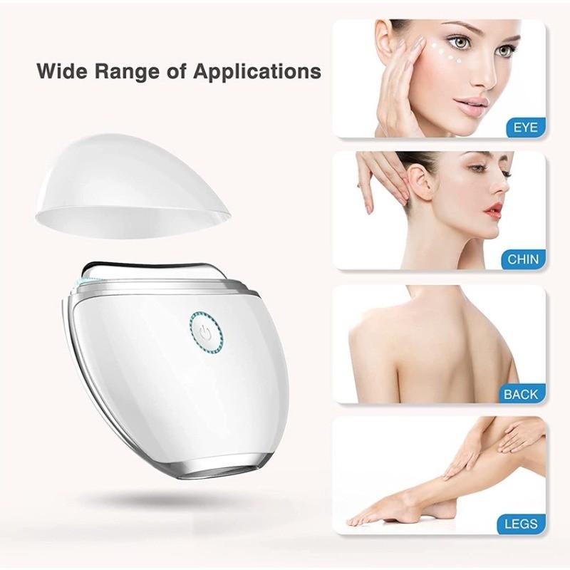 Small Portable Electric Gua Sha Scrapping Board Body Face Massage Beauty Instrument Facial Microcurrent Massager