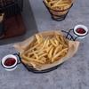 Chips Barrel Table Decor Fast Food Holder Snack Container French Fries Basket Tableware Food Bucket