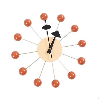Chic Wooden Wall Clock with Timeless for Home Decor