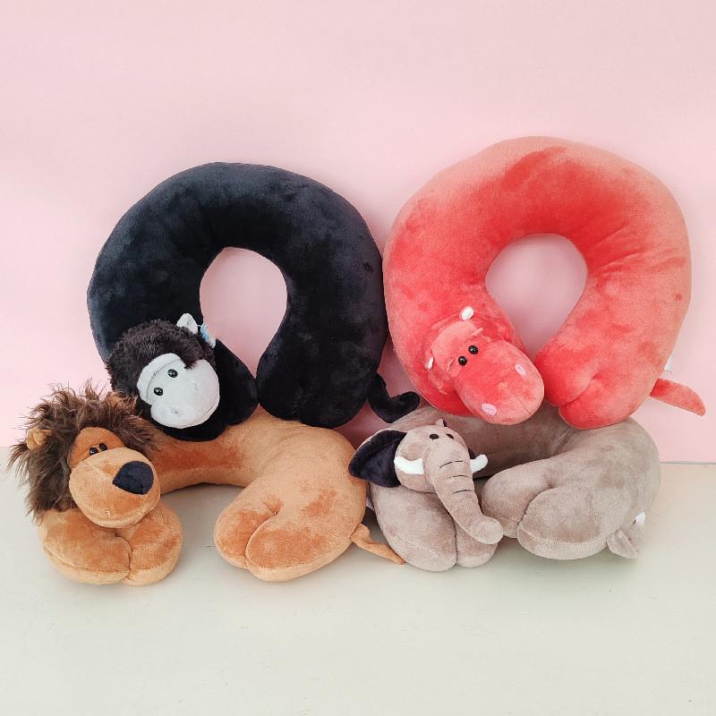 Lotso Cartoon U Shaped Neck Pillow Memory Foam Office Travel Support For Adults