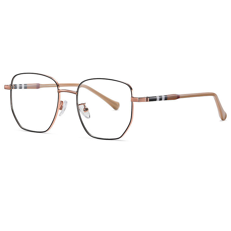 The Classic LD216 Blue Light Blocking Glasses Frame C11 Rose Gold