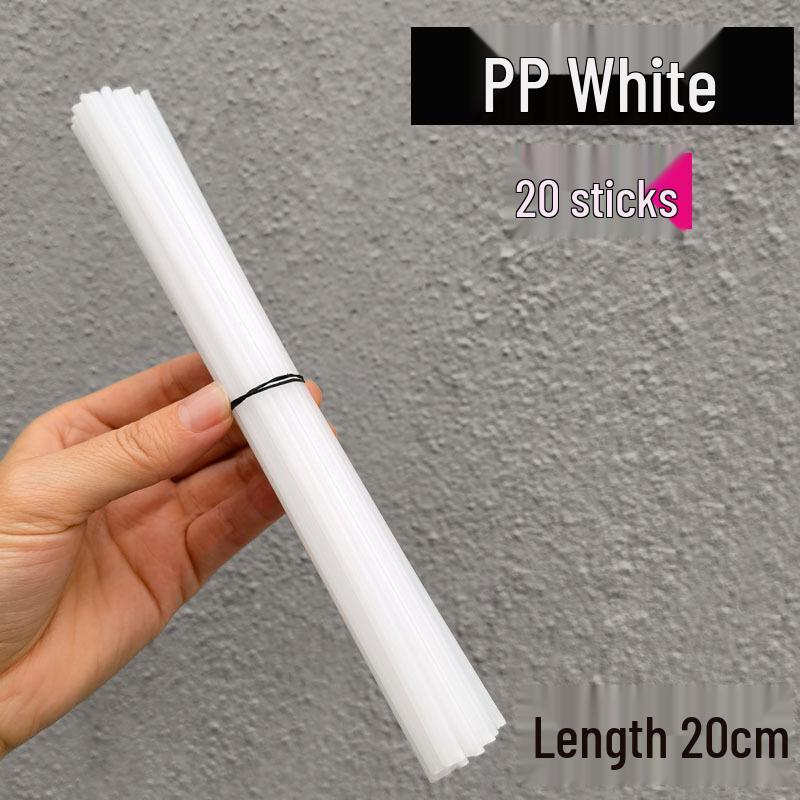 Colored Plastic Welding Rods for Car Bumper Repair - PP, PE, PVC, ABS, PPR (20/25cm)