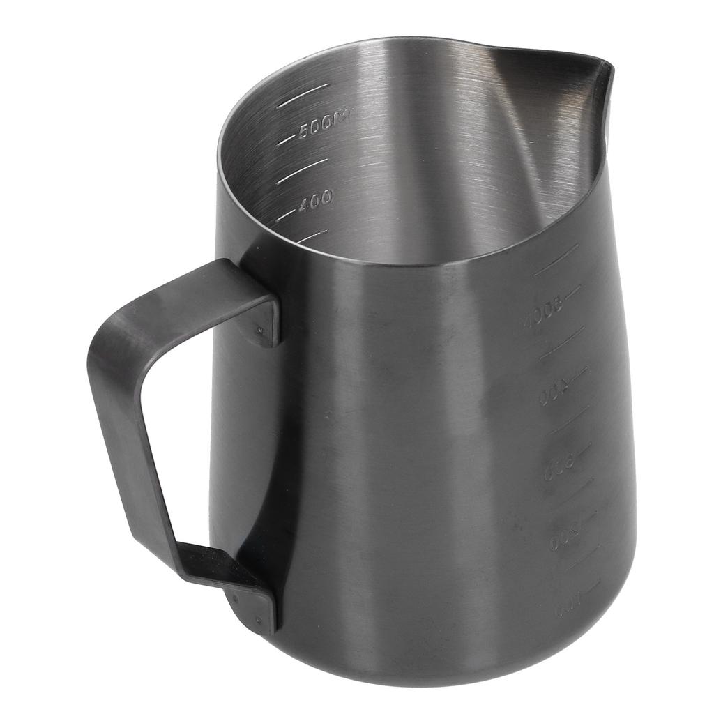 600ml Thickened Coffee Frothing Pitcher Cup Stainless Steel Frothing Jug for Home Office