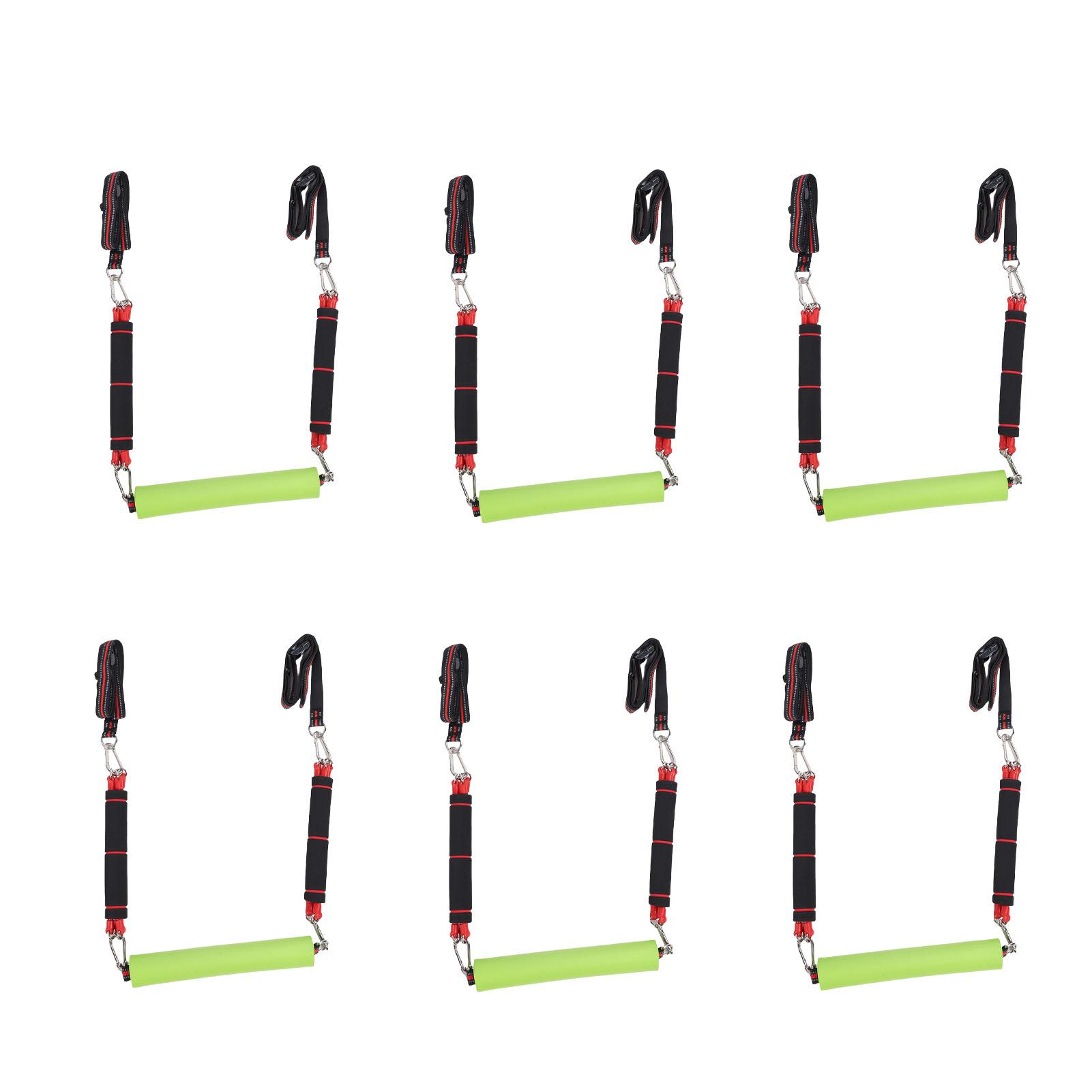 

Pull Up Assistance Band Elastic Portable Pull Up Assist Workout Band with Bar for Home and Gym 6 Sticks Type (180lb 6Pcs