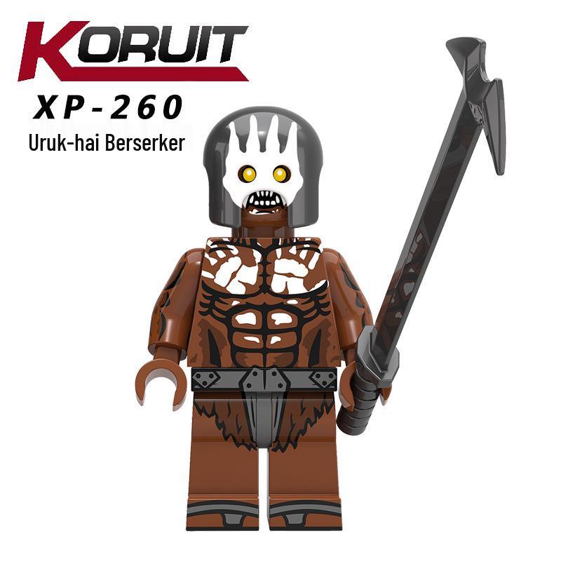 KT1033 Pre-Owned Strong Orc Minifigure Building Block Toy