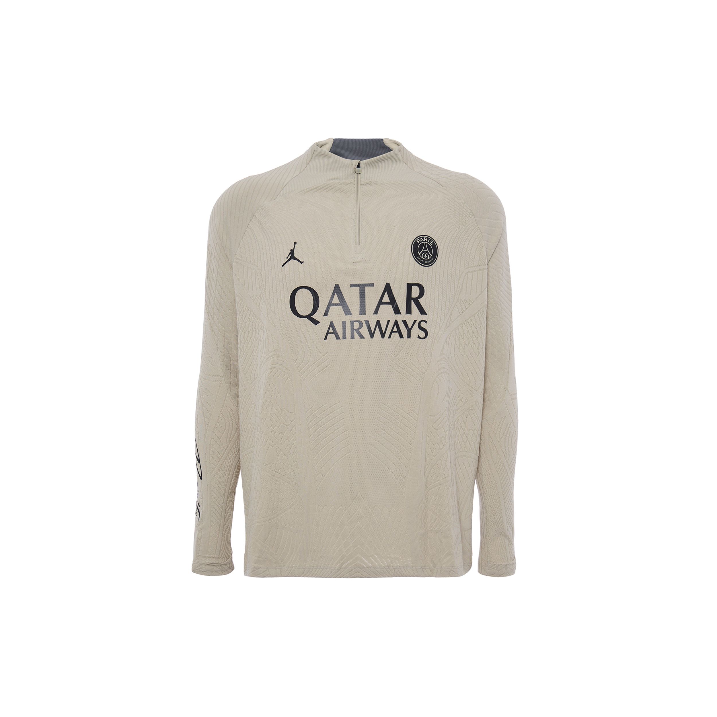 

Мужские футбольные майки с длинным рукавом Jordan x PSG Paris Saint-Germain Strike Third Dri-Fit с принтом логотипа Stone DZ0696-231 S