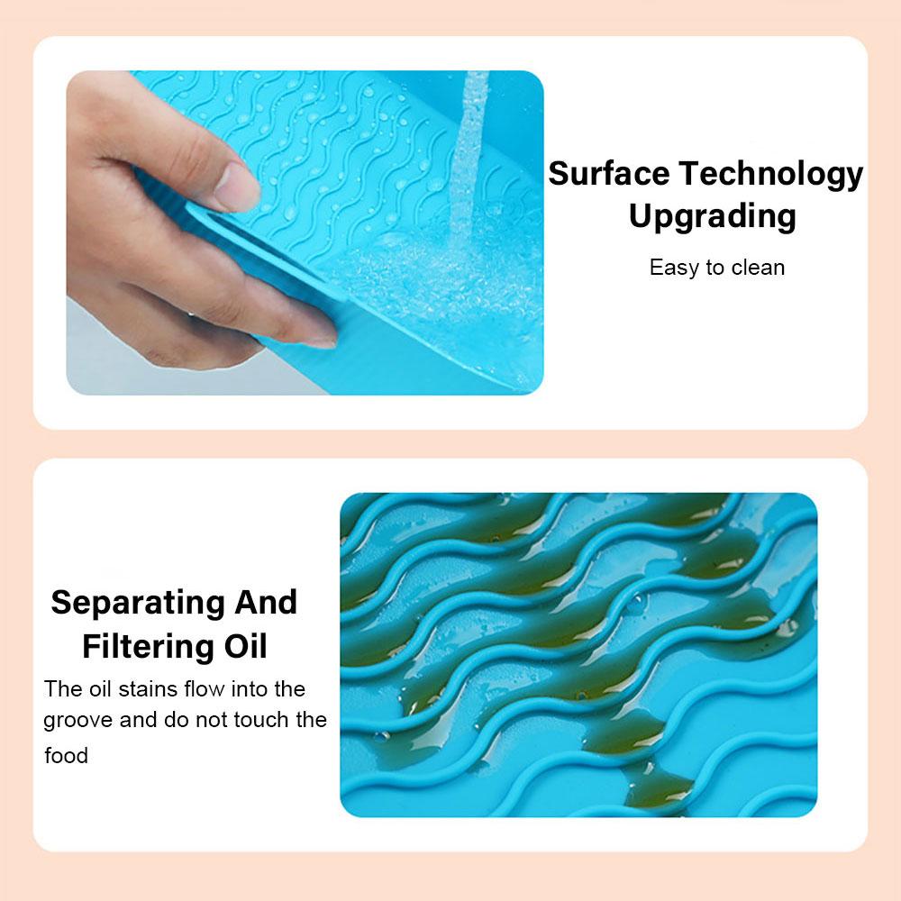 Silicone world Air Fryer Silicone Basket Silicone Mold Airfryer Oven Baking Tray Pizza Fried Chicken Basket Reusable Pan Liner