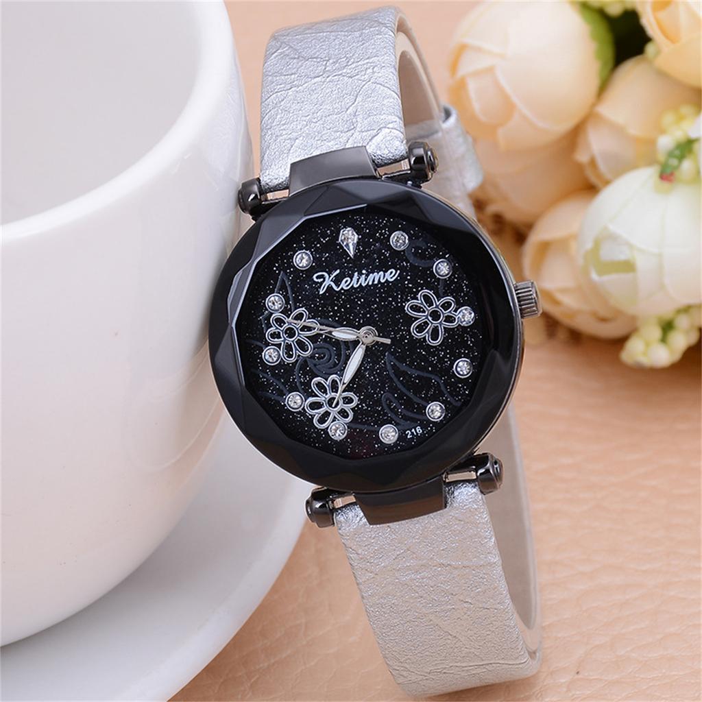 Damen-Lederuhr