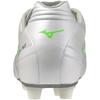 Soccer Cleats Monarcida NEO 3 WIDE ELITE Wide Super White Pearl x Neon 3E [Mizuno] - Fit, Lightweight, Green, 26.5 cm,