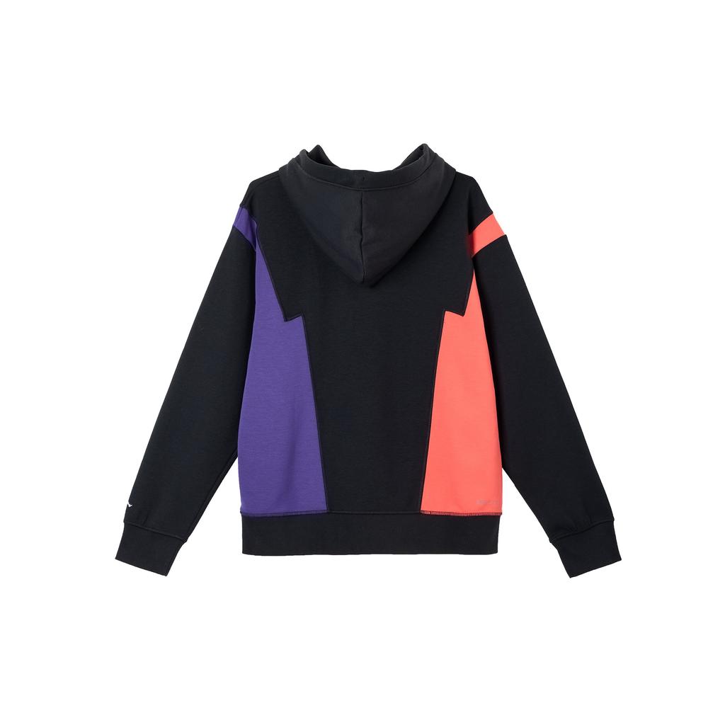 Jordan Pánská mikina s kapucí Dri-FIT Zion s potiskem, pletená, rychleschnoucí, černá DH0583-011
