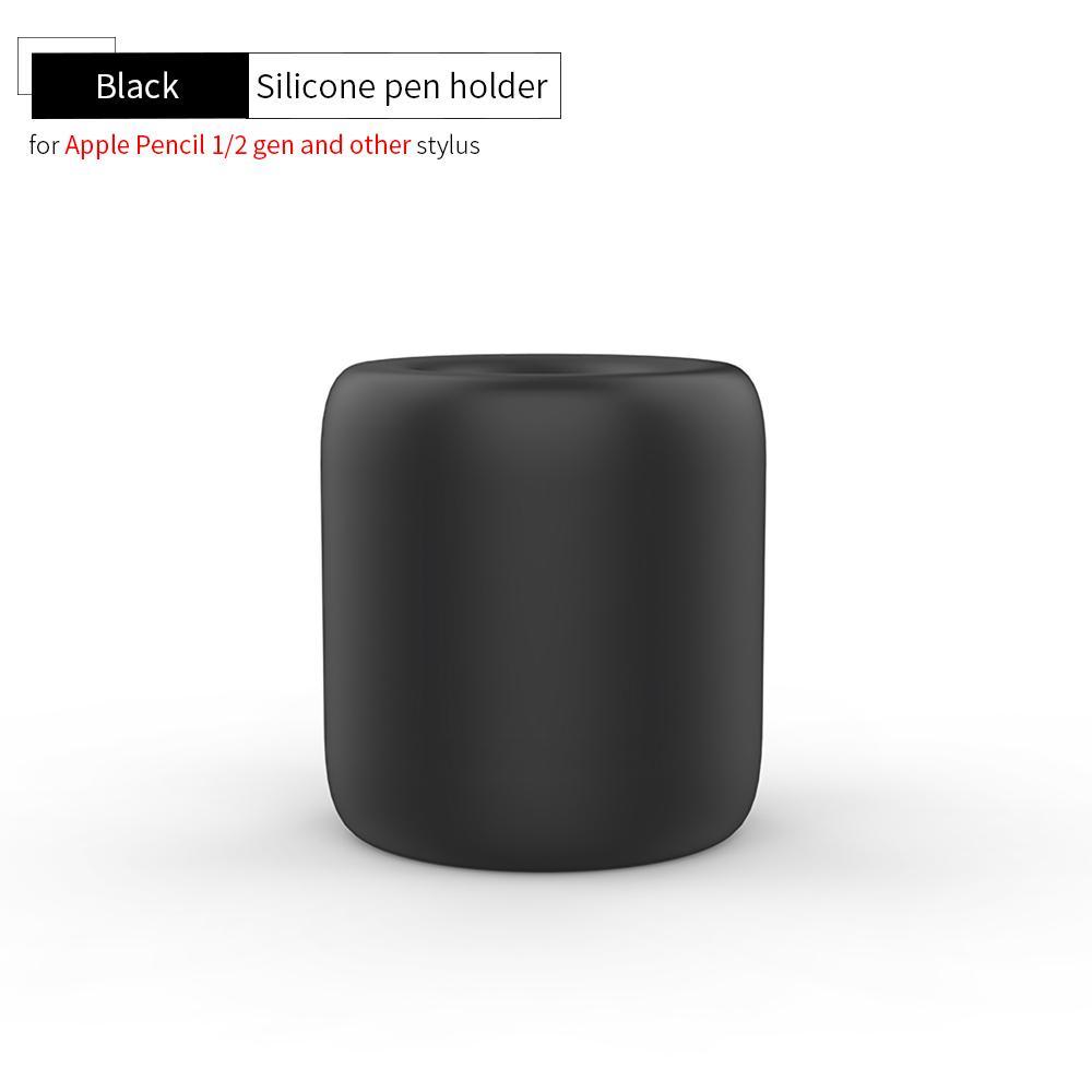 Stylus Stifthalter für Apple Pencil 1/2/Pro Gen Desktop Storage Basishalterung für Huawei Silikonhalter Einsatz Stiftspitzenschutz