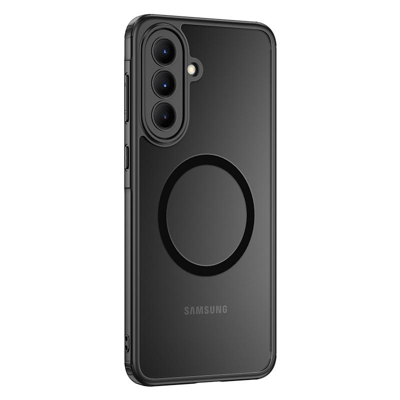 Applicable To Samsung A57 Armor Mobile Phone Case Magsafe Magnetic Suction A37 Transparent A56 Anti-drop A36 Protective Case