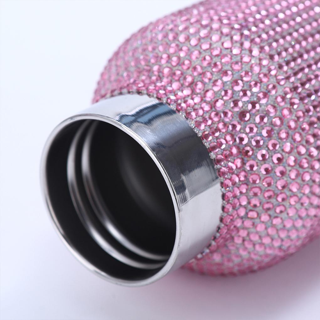 Sparkling Diamond Thermal Bottle Large Capacity For 6-12 Hours Holding Time Insulated Water Bottle