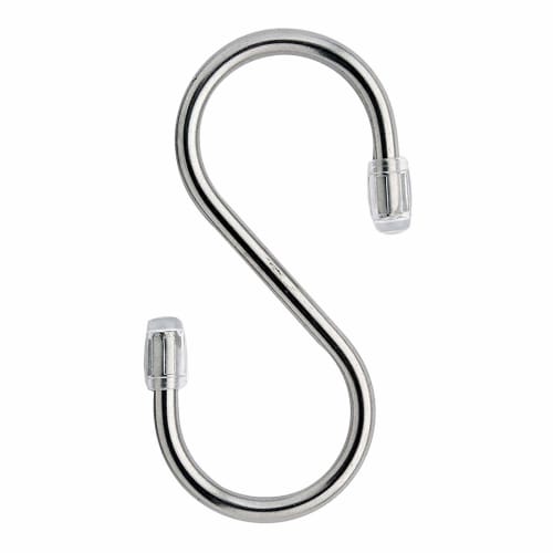 Rex Stainless Steel S-Shaped Mini Hooks (12-Pack)