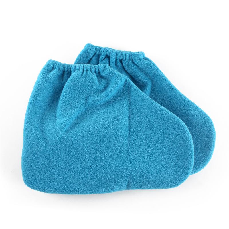 1 Paar Damen Isolationspflegehandschuhe Flanell Elastische Öffnung Nagelschutz Handtherapie Paraffinwachs Fäustlinge Wiederverwendbare Wärmer