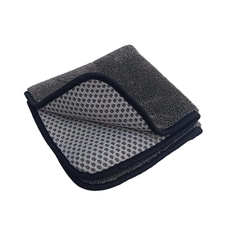 Scratch Free Auto Cleaning Towel with Breathable Grids For Rapid Drying Super Absorbent Washing Cleaning Cloths Rags
