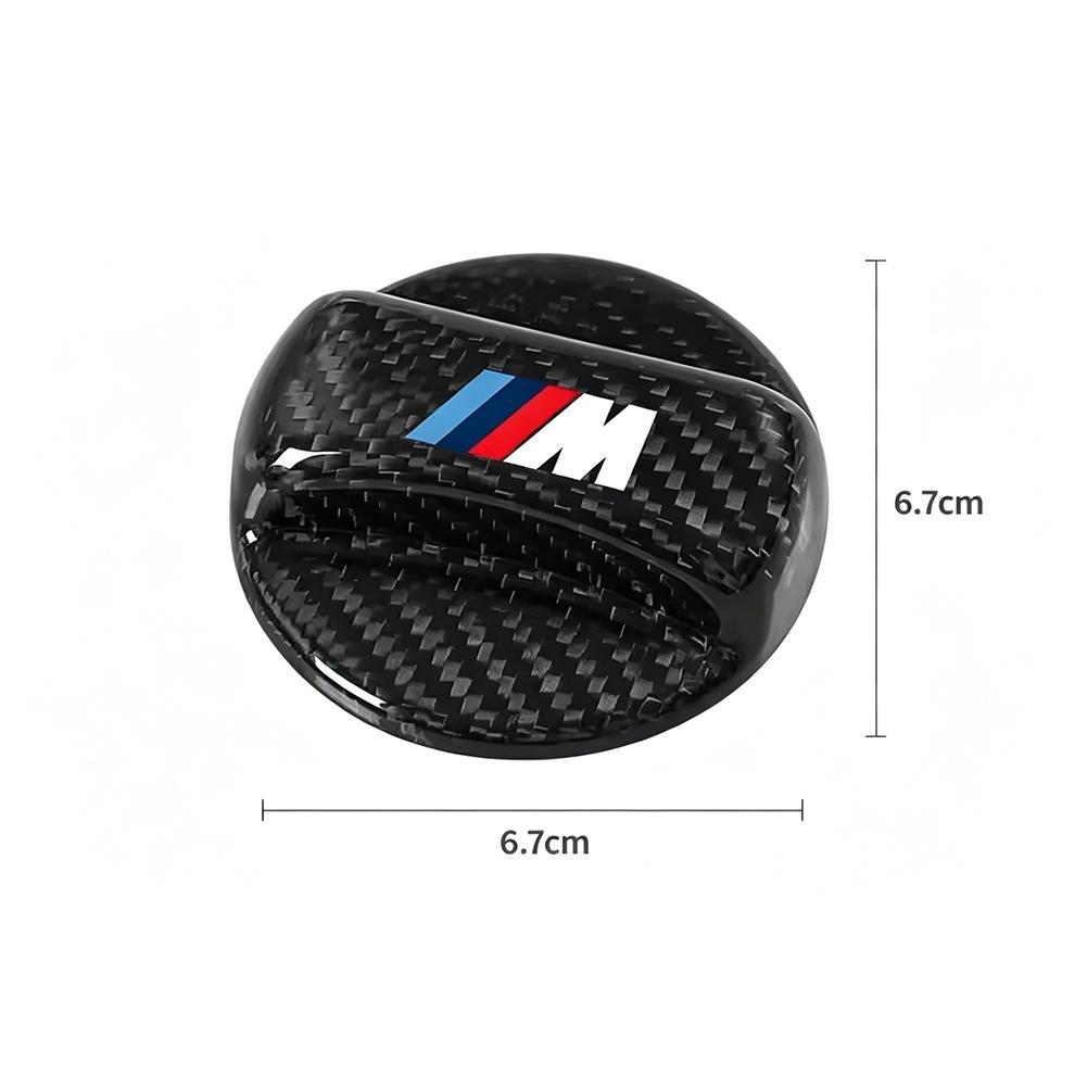 Carbon Fibre Fuel Cap Fuel Tank Decorative Protection Cover Stickers For BMW G80 G06 G07 G42 G14 G15 G16 F82 F20 F21 F83 M2 M3 M