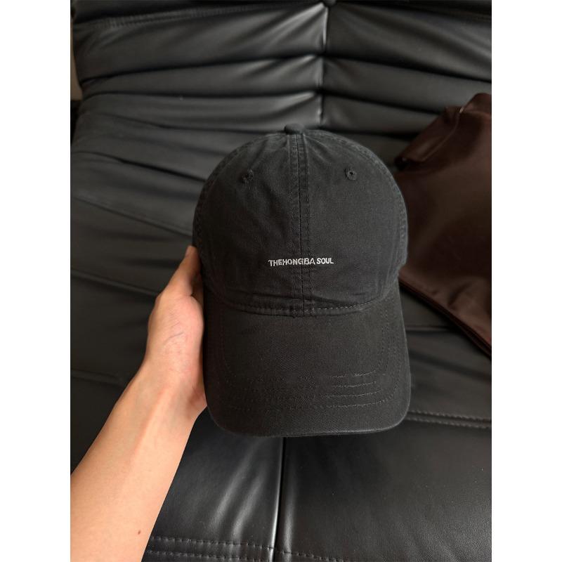 New letter embroidered baseball cap women's summer fashion couple's versatile daily simple cap