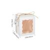 10pcs Top Quality Clear Window Packaging With Tags Folding Retro Boxes  Special Occasions