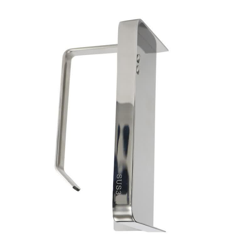 BYyc-369 Stainless Steel Bathroom Toilet Paper Holder with Phone Shelf 17.8x9.3cm