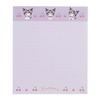 Sanrio Character-Shaped Letter Set Kuromi Package Approximately 16 Cm Wide 0.8 Deep 22 High 493937