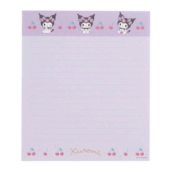 Sanrio Character-Shaped Letter Set Kuromi Package Approximately 16 Cm Wide 0.8 Deep 22 High 493937