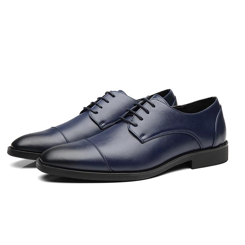 Herren Formelle Schuhe Leder Business Casual Schuhe Hohe Qualität Herren Kleider Büro Luxusschuhe Männliche Atmungsaktive Oxfords