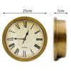 Round Wall Clock Safety Box Vintage Secret Storage Box Valuables Storage Box Hidden Safe  Home