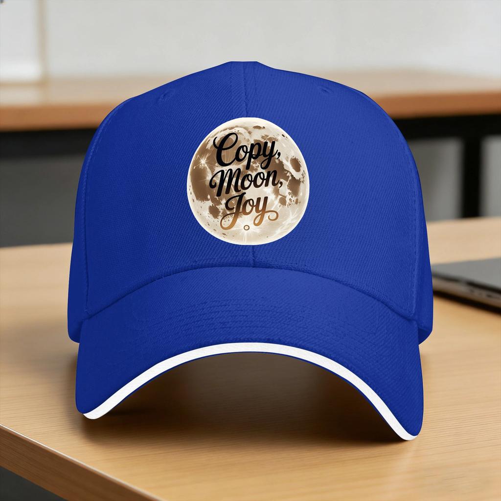 Copy Moon Joy Artemis II Baseball Cap Street Style Trucker Hat Summer Women Unisex Tennis Skate Baseball Caps