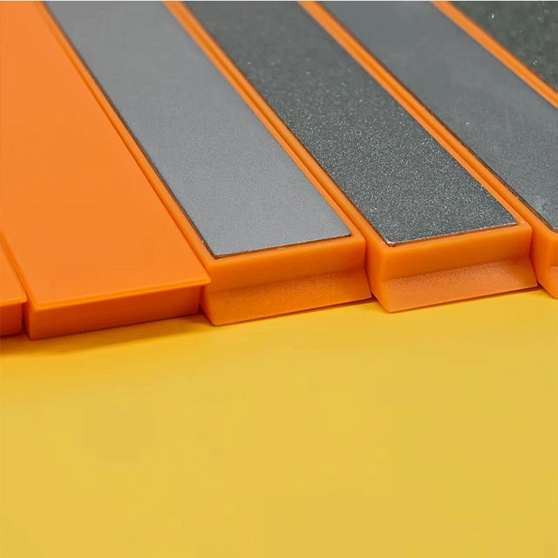 RSCHEF New Orange Base Diamond Whetstone for Knife Sharpener Sharpening Stone Diamond Whetstone Honing Stones Oil Stone SET