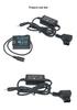 D-TAP-DCC6 Adapter for Panasonic DMC-FZ45/FZ48/FZ62 with BMB9 Dummy Battery