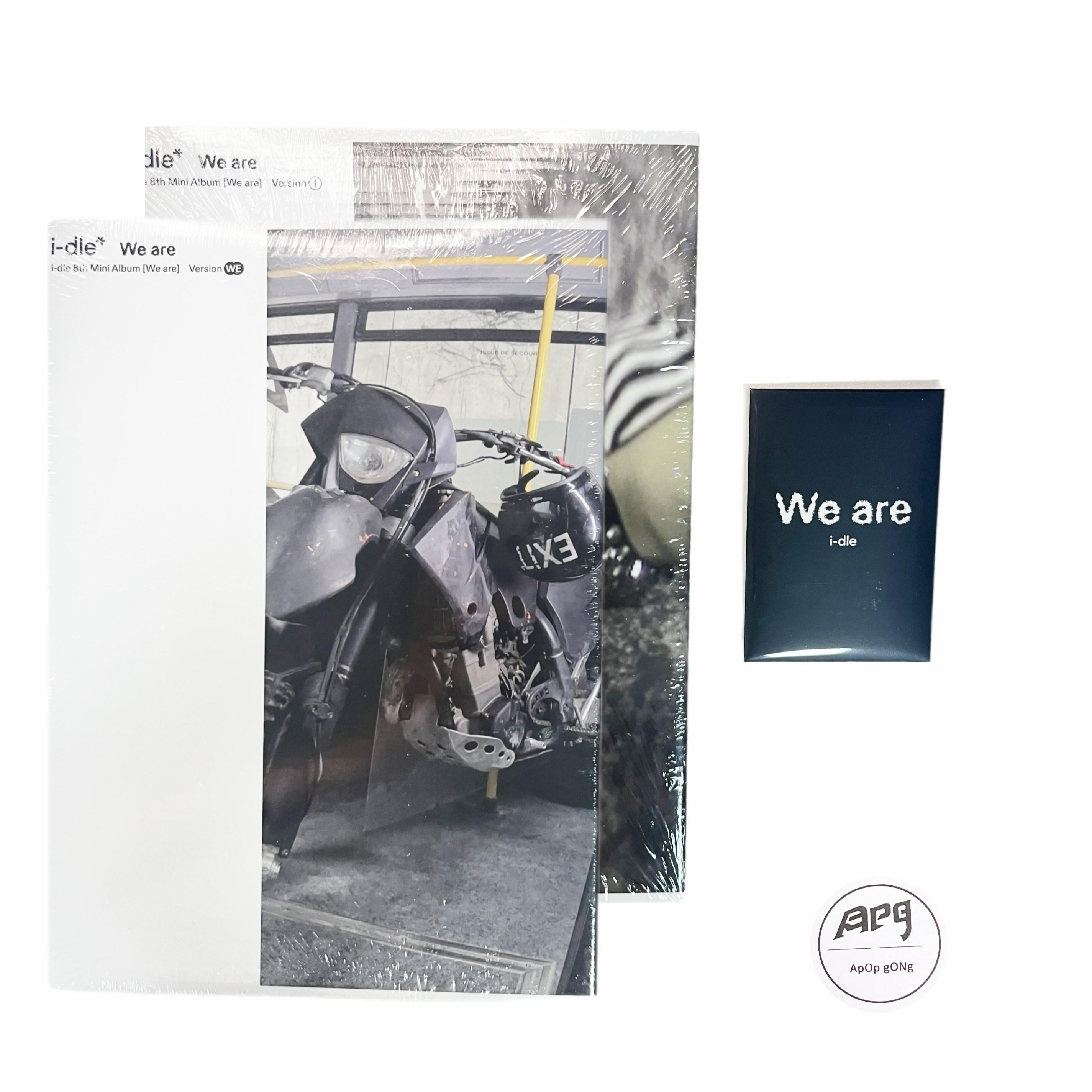 

i-dle-[WE ARE] 8-й міні-альбом ФОТОБУК, з торговою карткою