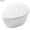 White Ceramic Steaming Bowl with Cover Steamed Egg Bowl Dessert Bowls Dining Plate Stewed Bowls Fruit Plate Dim Sum Dish Tray