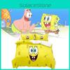 Spongebob Squarepants Bedding Set With Polyester Fabric For Kid And Teens Sleep Decor