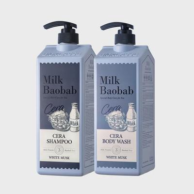 Sarah Šampoon + Dušigeel 1200ml (Valge muskus)