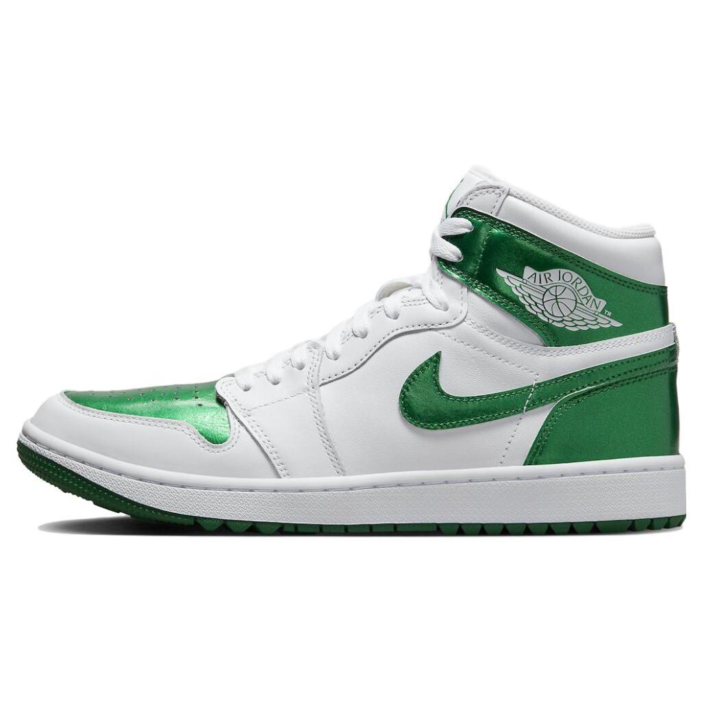 

новые JORDAN 1 Retro High Golf Metallic Green 36.5