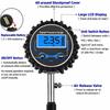 Digital Tire Air Prdigital Tire Air Pressure Gauge With Quick Clip Air Chuck Pressure Monitoring Tools Tester For Car Motorcycle