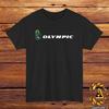 Olympic Airways Logotyp T-shirt Svart S-5XL Unisex T-shirt