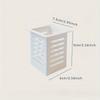 1pc of Wall-Mounted Toothpaste Holder with Drainage, Self-Adhesive for Storing Toothpaste and Toothbrushes