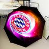 1PC FC Bayern München Printed Umbrella Folding Umbrella, Automatic Umbrella 8-Frame for Travel, Camping Fan Gifts Christmas Gifts