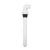 Overflow Drain Pipe Tough Flexible White Stable Water Flow Universal for Yacht Cabin Bathroom RV