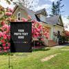 Customize Garden Flag Double Side Personalized Yard Banner New Add Your Own Photo Text Logo House Lawn Memorial Flag 30x45cm
