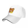New Rilakkuma Baseball Cap Hip Hop Kawaii Bears Cute Animals Sandwich Hat Unisex Style Adjustable Headwear Sport