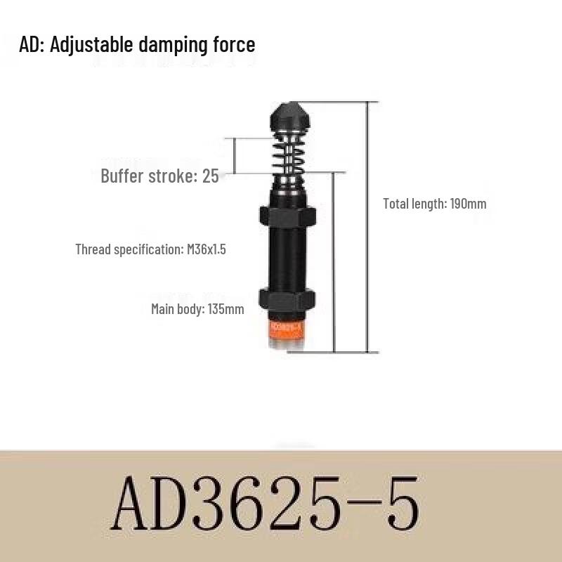 

AD3625 Adjustable Hydraulic Buffer