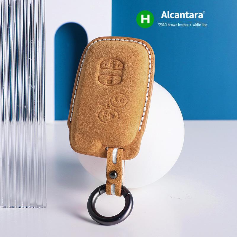 Lexus ES300H/ES350/RX270 Alcantara Wildleder 3D Schlüsseltasche