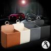 Car Vent Organizer - PU Leather Multi-Functional Air Vent Storage Box with Phone Holder, Compact Dashboard Organizer for Car Interior Accessories