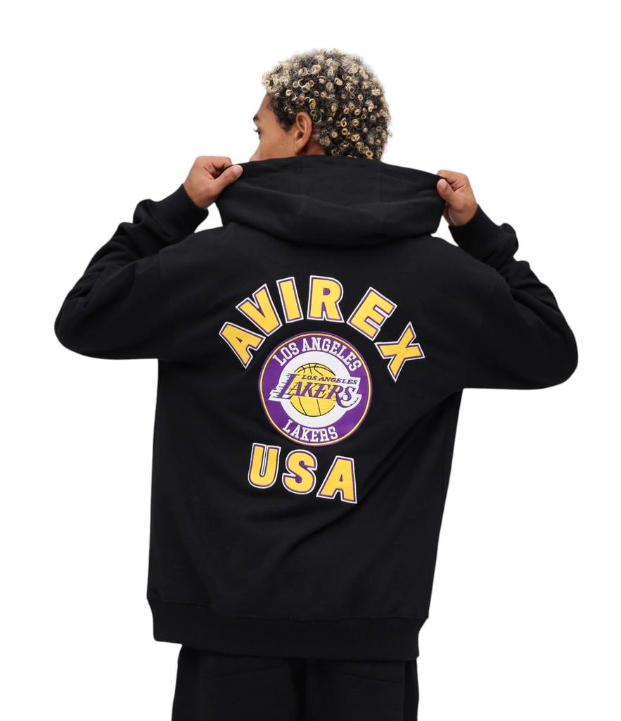 AVIREX NBA Size Hoodie, Men's, M, 080, Purple, 783-5131003